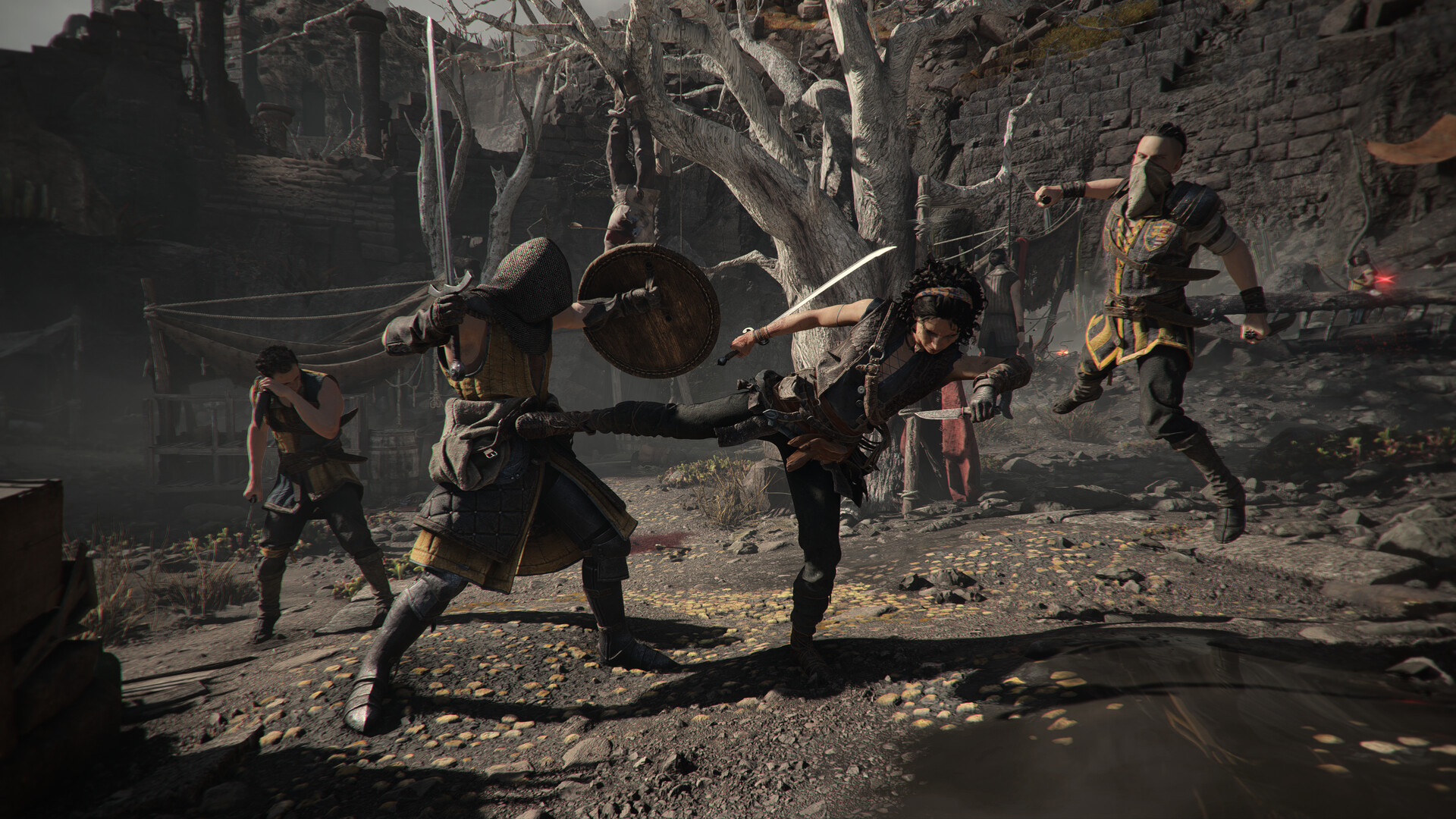Combat in the Plunderers' Den