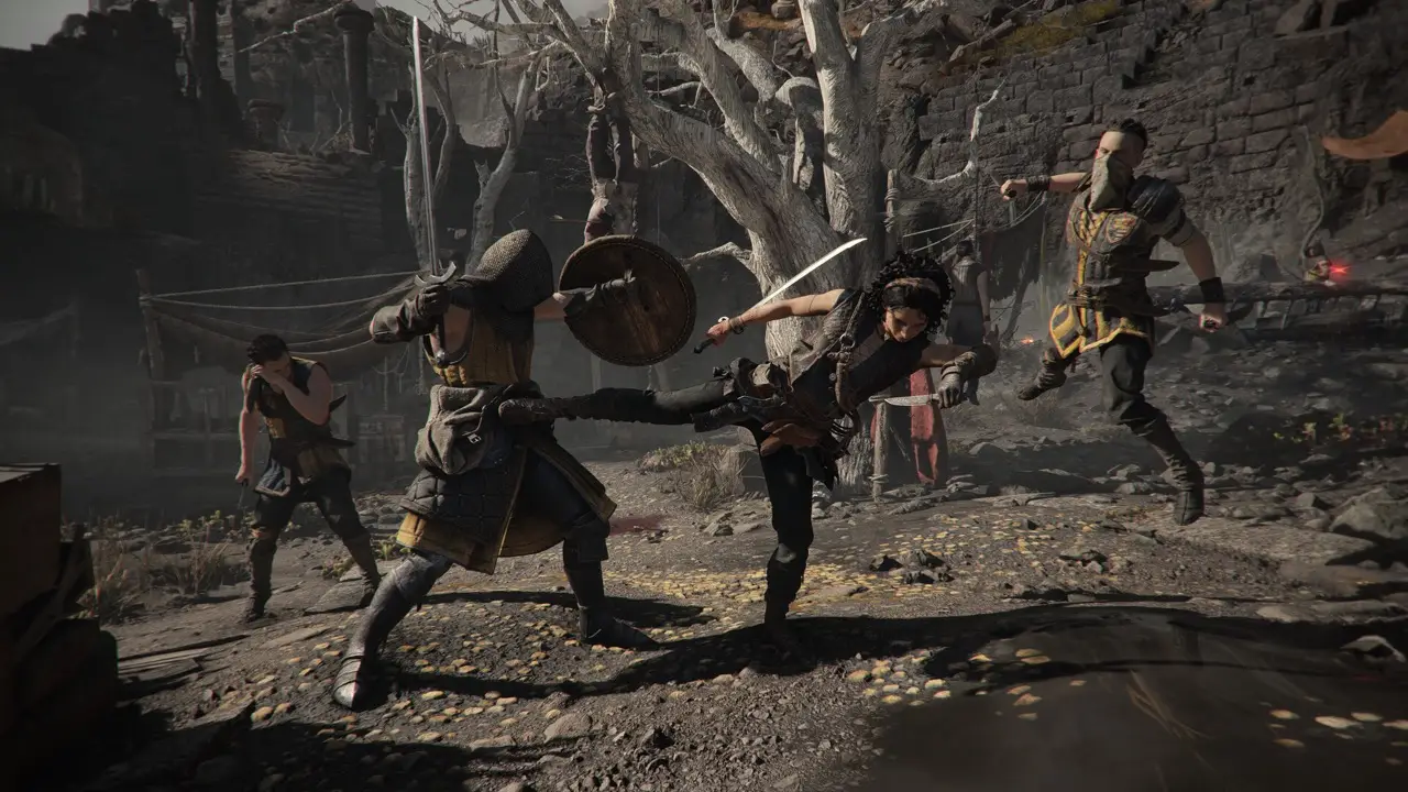 Combat in the Plunderers' Den